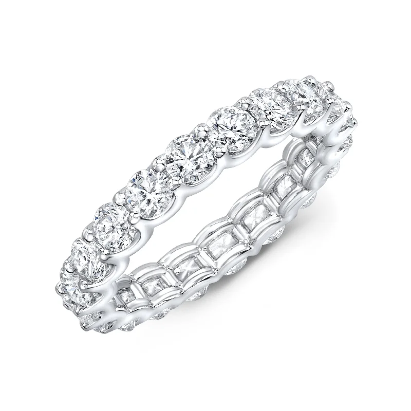 women’s elegant diamond engagement rings -2.50 Ct. Diamond Eternity Ring U-Set