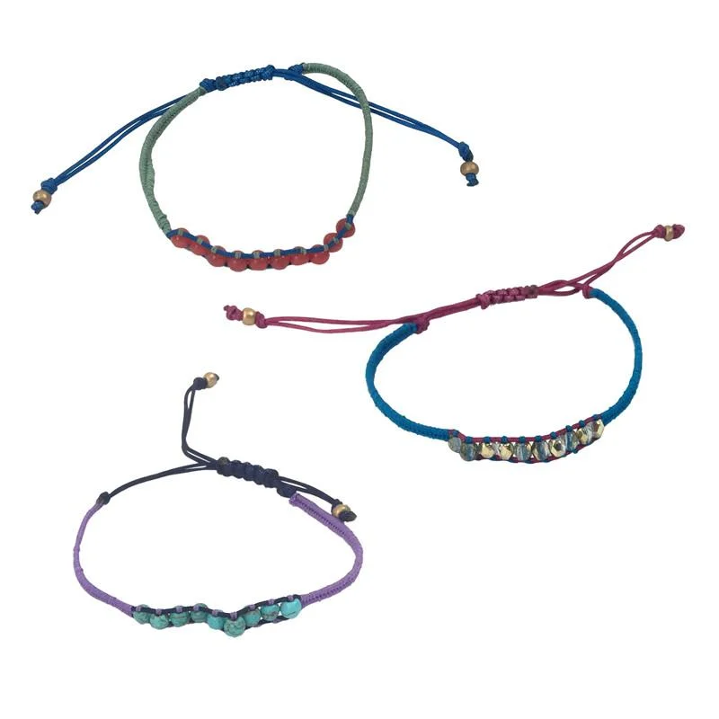 women’s friendship bracelets -World of Color Woven Bracelet