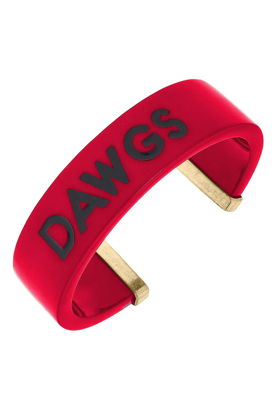 multi-colored bangles for women -Georgia Bulldogs Resin Cuff Bracelet