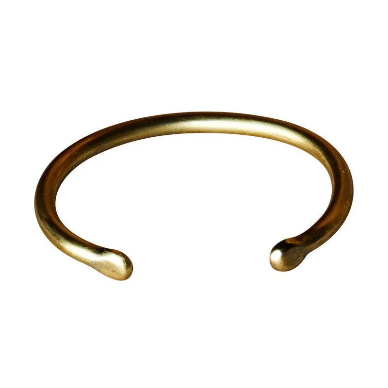 adjustable bracelets for women -Basic Bracelet - Sm, Brass