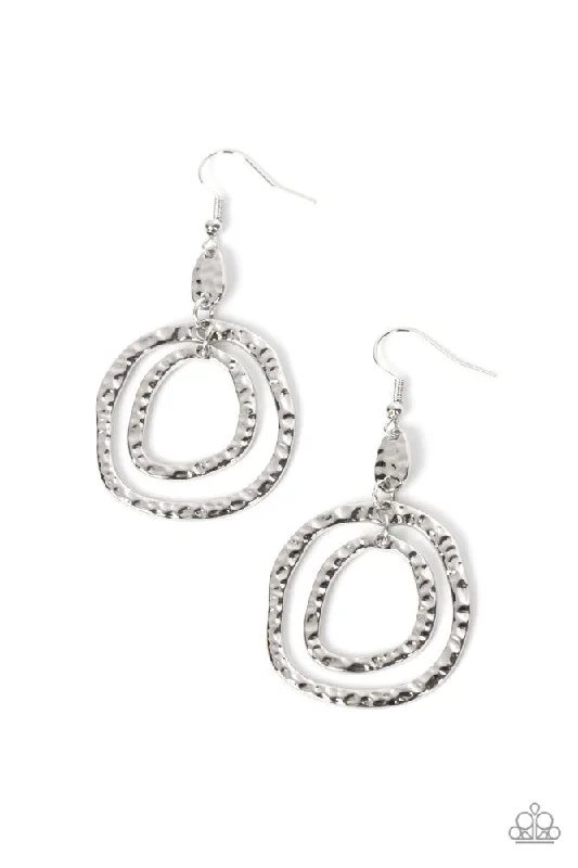 women’s luxurious pearl earrings -Scalding HAUTE - Silver