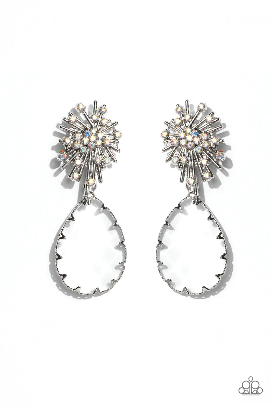 women’s pearl drop earrings -Stellar Shooting Star - Multi