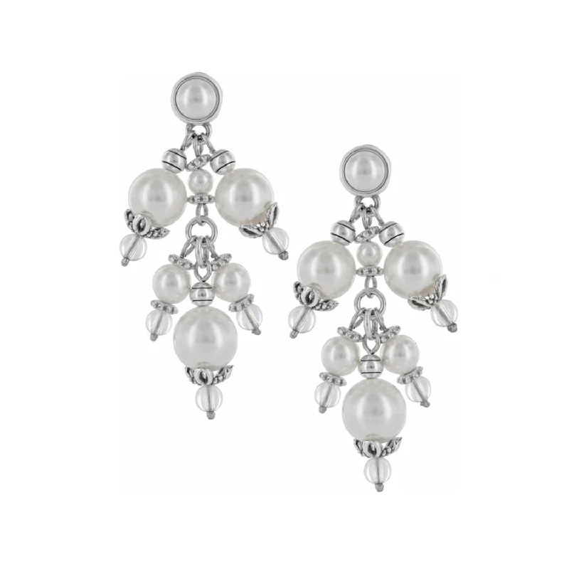 women’s pearl drop earrings -Pearl-icious Post Drop Earrings