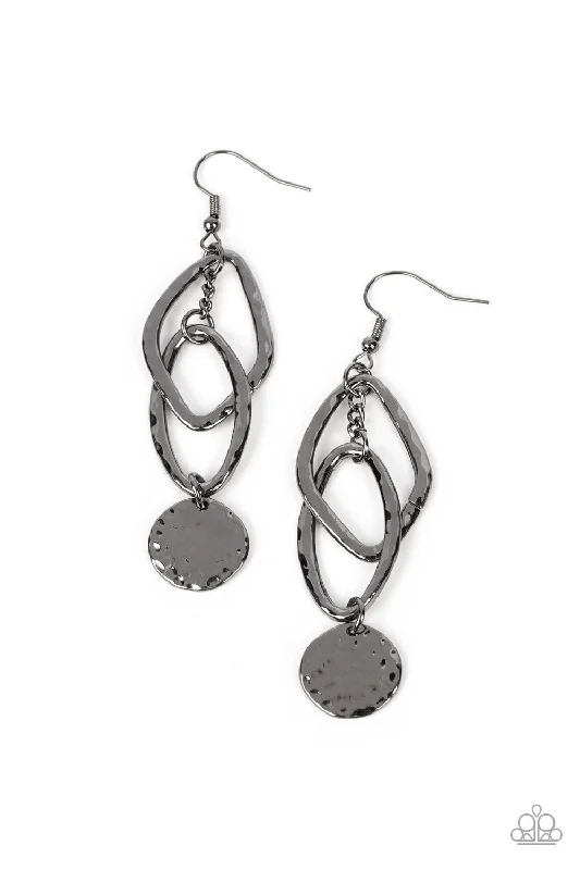 diamond earrings for women -Nothing but CHIME - Black