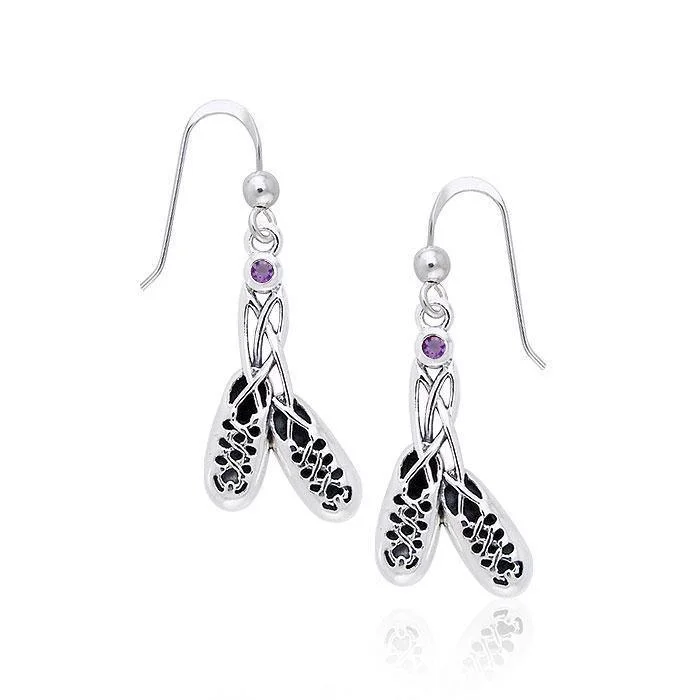 women’s infinity stud earrings -Step Dancing Shoes TER498