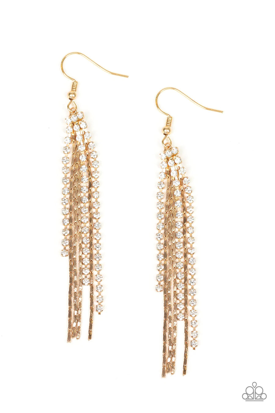 women’s modern earrings -Red Carpet Bombshell - Gold