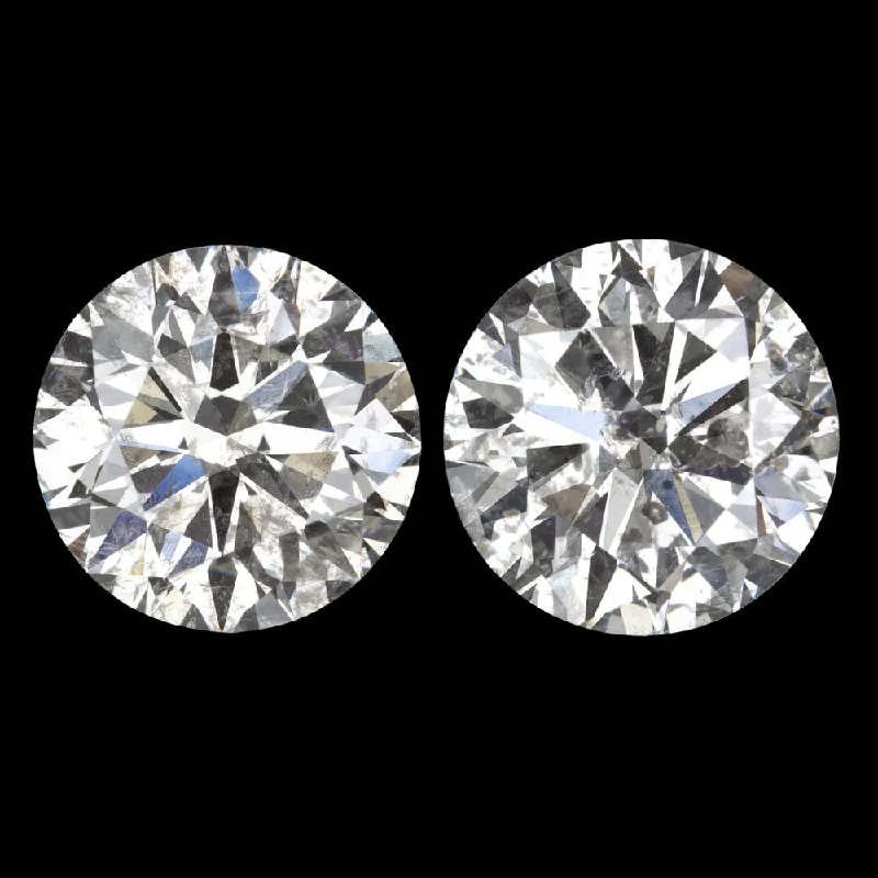 women’s promise bands -1.18ct VERY GOOD CUT DIAMOND STUD EARRINGS MATCHING PAIR ROUND BRILLIANT CLASSIC