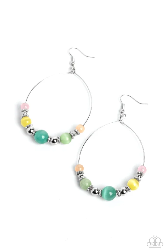 women’s modern earrings -Cats Eye Charisma - Multi