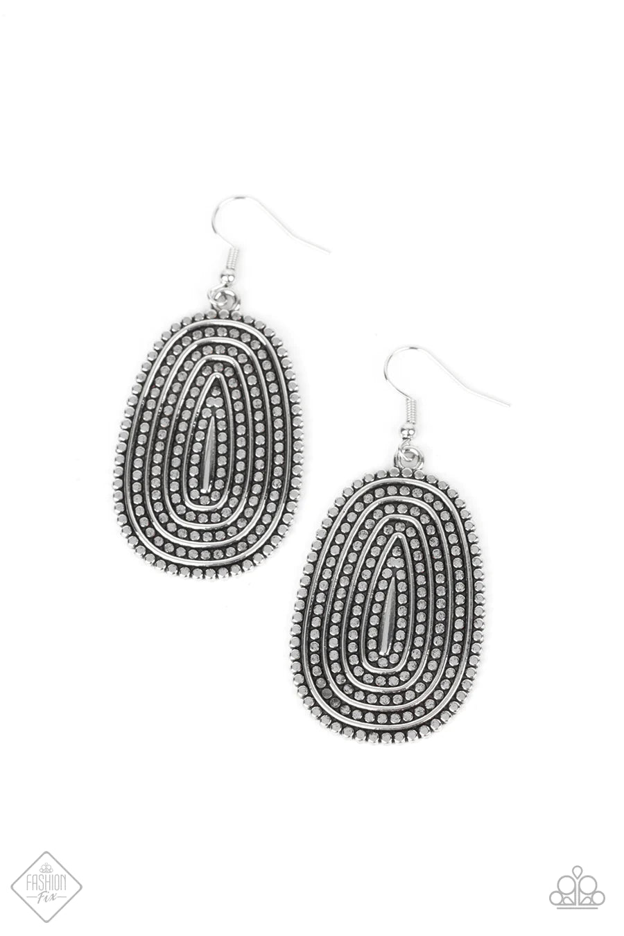 women’s vintage earrings -Desert Climate - Silver