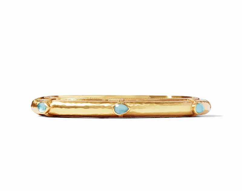 luxury bangles for women -Julie Vos Avalon Hinge Bangle