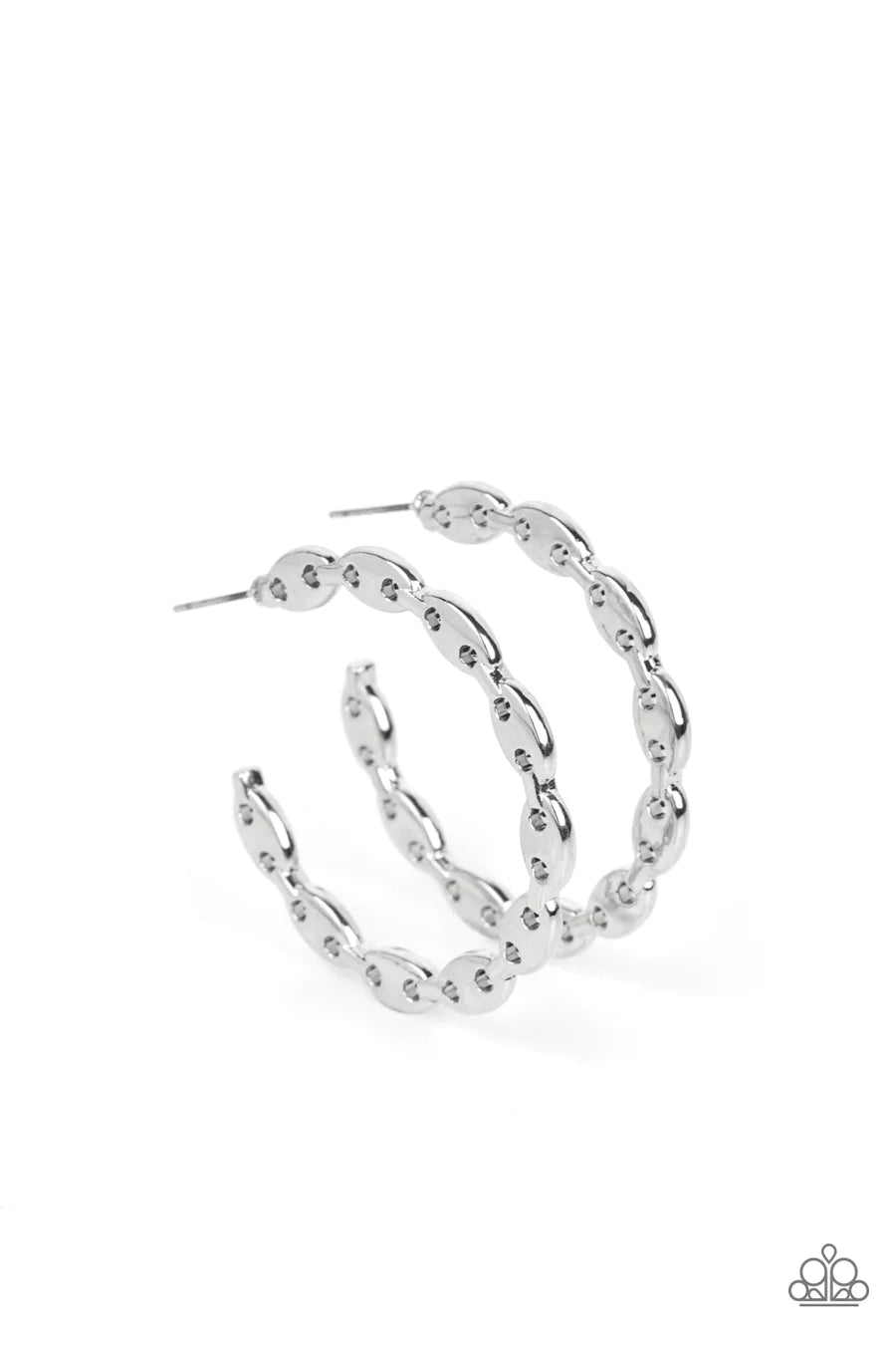 women’s luxury pearl drop earrings -Impressive Innovation - Silver