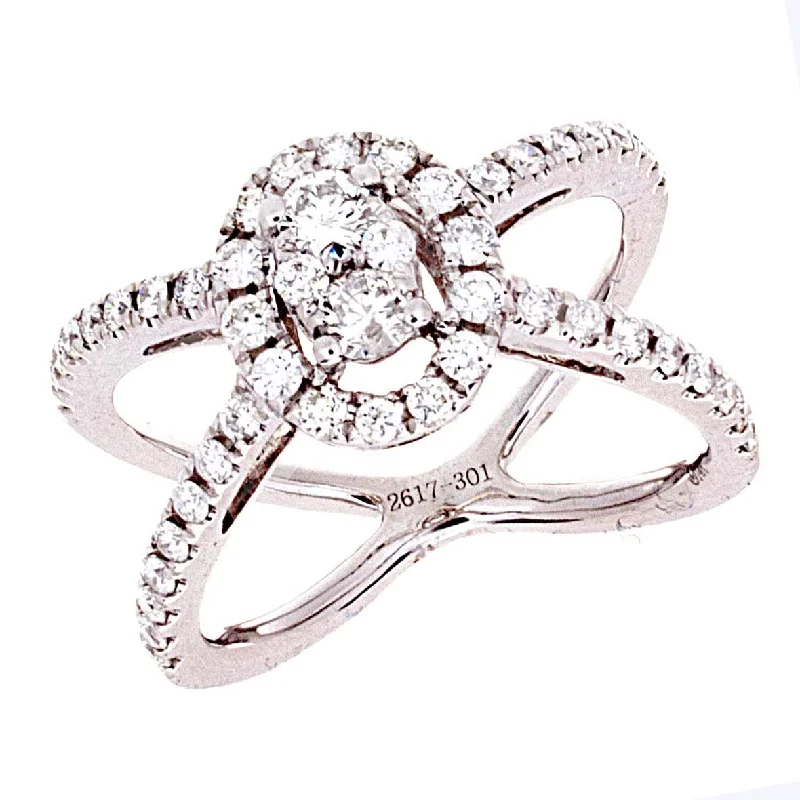 women’s three-stone engagement rings -Diamond Ring