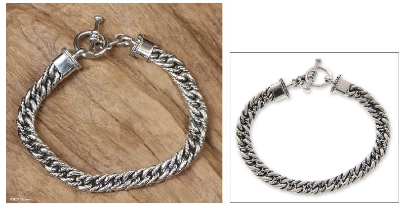 men’s and women’s matching bracelets -Sparkling Brook Braided Bracelet