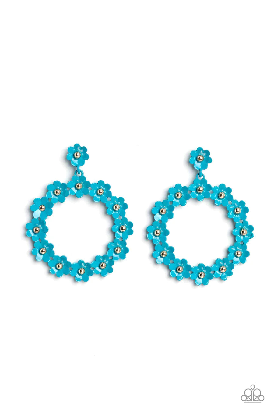 women’s timeless earrings -Daisy Meadows - Blue