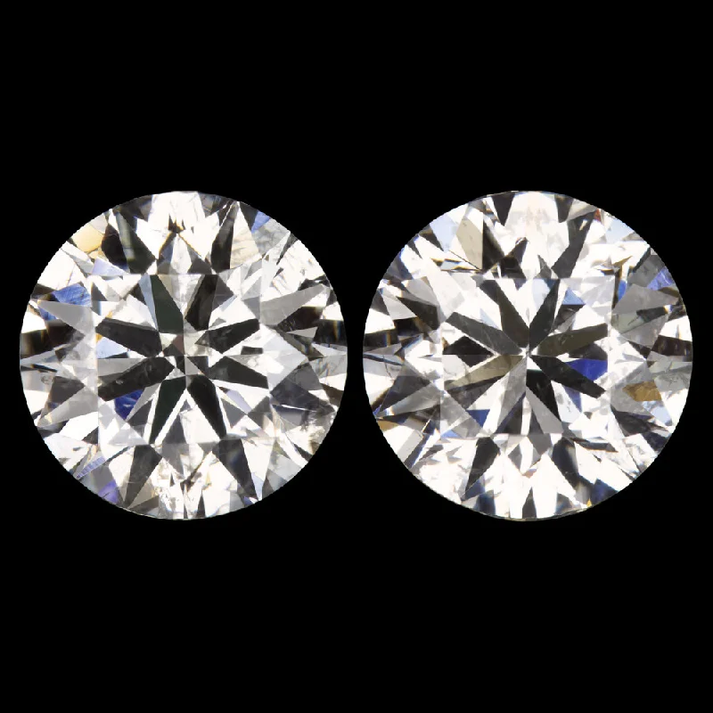 women’s rings -1 CARAT NATURAL DIAMOND STUD EARRINGS VERY GOOD ROUND BRILLIANT CUT PAIR 1ct