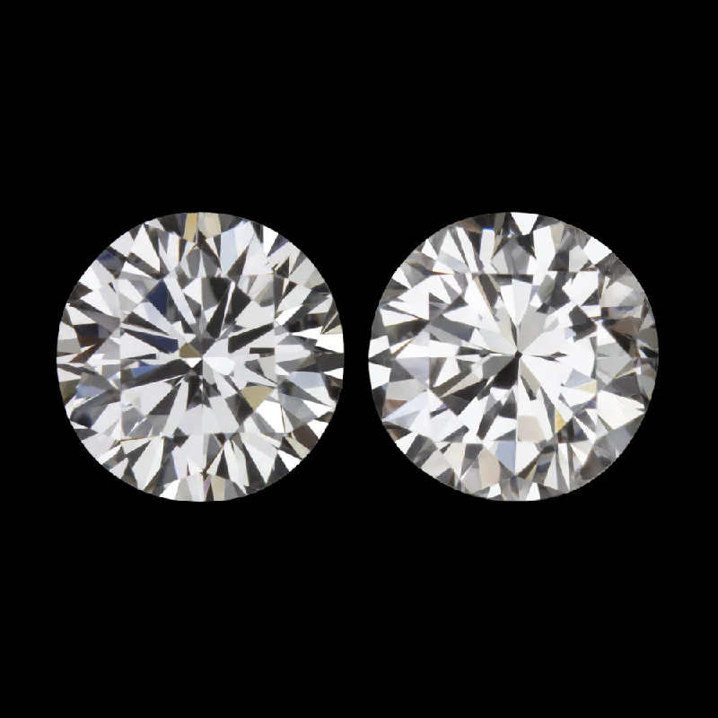 women’s contemporary rings -0.65ct VERY GOOD CUT DIAMOND STUD EARRINGS G VS1-SI1 ROUND BRILLIANT PAIR 2/3ct