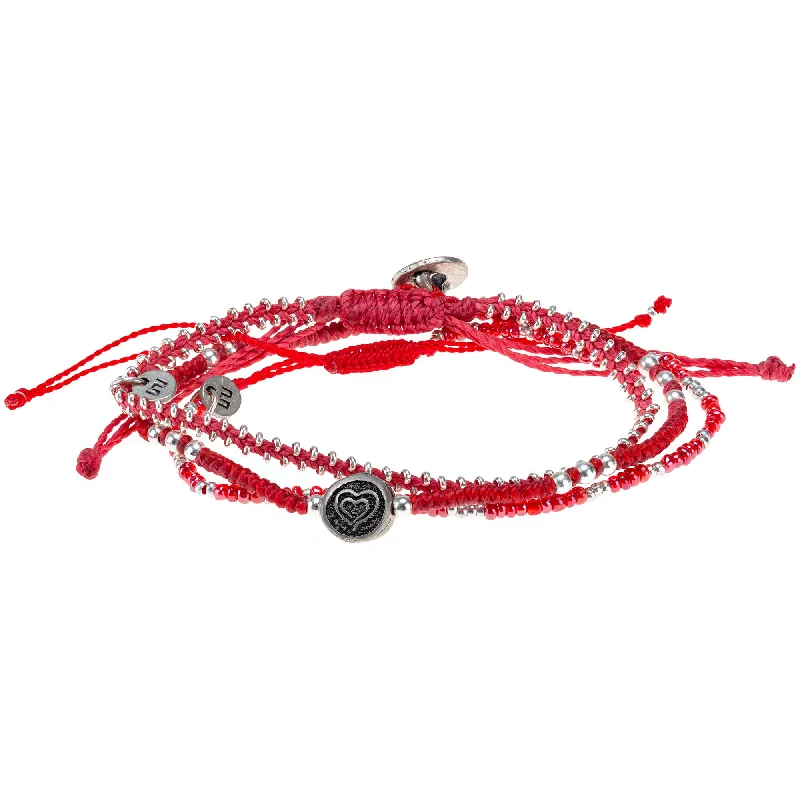 women’s magnetic bracelets -Love is Strong Wakami Woven Bracelet