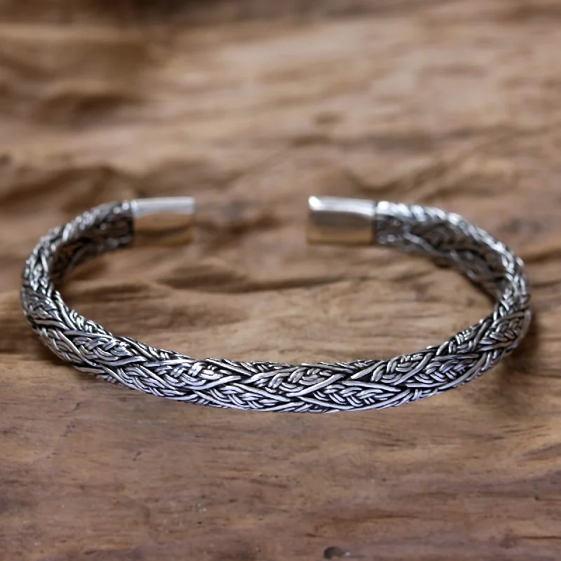 women’s party bangles -Warrior Braided Men's Bracelet