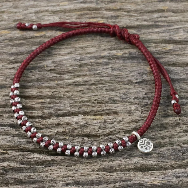 women’s gold bracelets -Bohemian Life in Crimson Bracelet